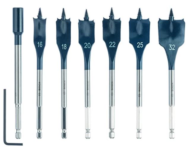 Bild zu Bosch Professional 7 tlg. SelfCut Speed Fresbohrer Set für 10,75€ (VG: 15,72€)