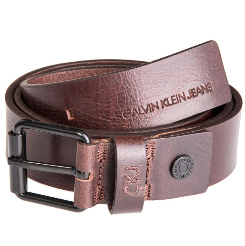 Bild zu Calvin Klein Leder Gürtel Braun CKJ (35mm, Gr.: 85, 90, 95cm) für je 20€ (VG: 33,12€)