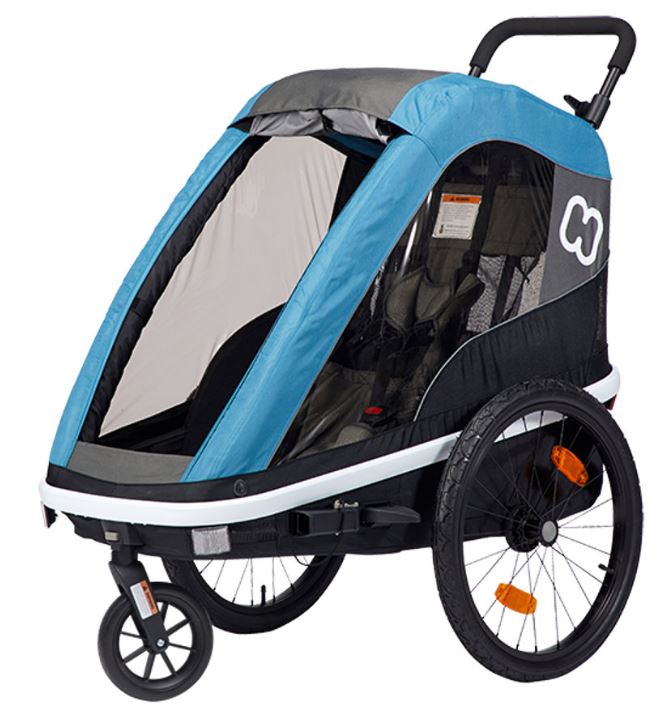 Bild zu Hamax Kinderfahrradanhänger Avenida One für 298,99€ (VG: 353,94€)