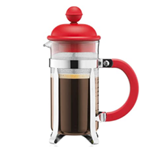 Bild zu Bodum CAFFETTIERA Kaffeebereiter (French Press System, Permanent Edelstahlfilter, 0,35 liters) rot für 13,41€ (VG: 29,95€)