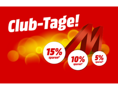 Bild zu [endet heute] MediaMarkt Club Tage mit bis zu 15% Rabatt