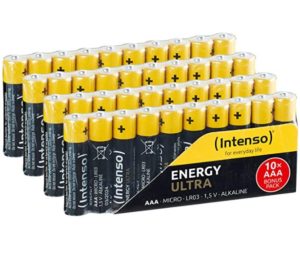 intenso batterien 40er pack