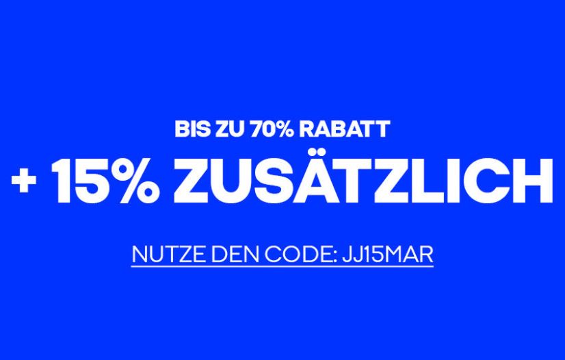 Bild zu Jack & Jones: Sale mit bis zu 70% Rabatt +15% Extra-Rabatt