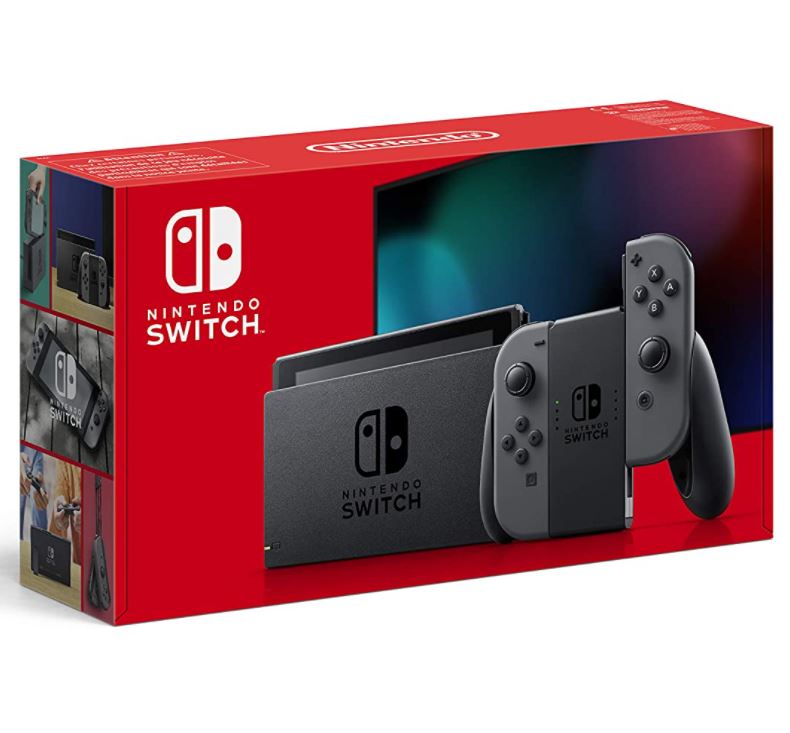 Bild zu [beendet] Nintendo Switch Konsole – Grau für 259,20€ (VG: 274€)