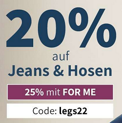 Bild zu Sheego: 20% Rabatt auf Jeans und Hosen