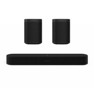 sonos one sl beam entertainment set