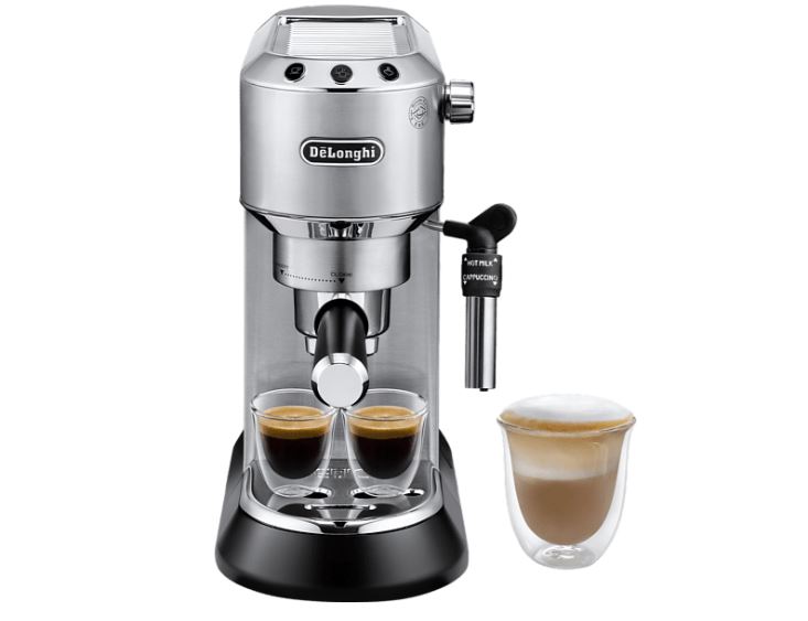 Bild zu DELONGHI EC685.M Dedica Style Espressomaschine für 126,35€ (VG: 147,90€)