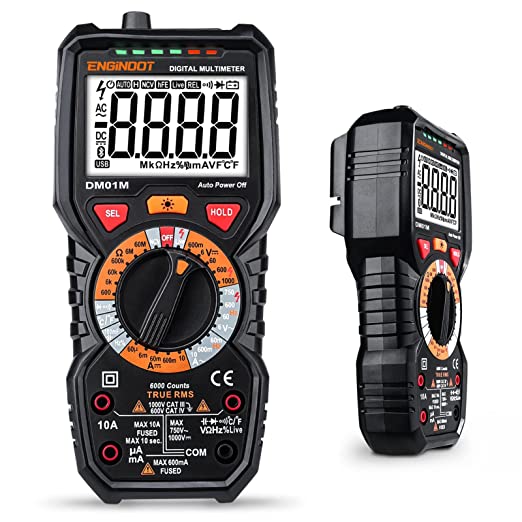 Bild zu ENGiNDOT Digital Multimeter DM01M für 19,59€