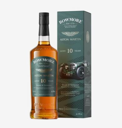 Bild zu 1 Liter Bowmore 10 Jahre Aston Martin Dark & Intense 40% für 49,90€ (VG: 75,85€)