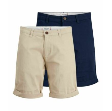 Bild zu 2er Pack der Jack & Jones Chinoshorts Dave (Gr.: XS – XXL) für 34,99€ (VG: 45,43€)