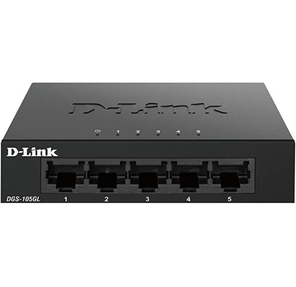 Bild zu D-Link DGS-105GL 5-Port Unmanaged Gigabit Switch für 9,90€ (VG: 15,08€)