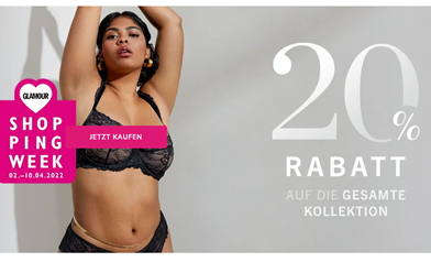 Bild zu Hunkemöller: 20% Rabatt auf die gesamte Kollektion