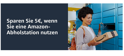 Bild zu 5€ Rabatt auf eure erste Bestellung an eine Amazon-Abholstation