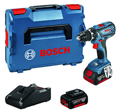 Bild zu [nur heute] Bosch Professional 18V System Akku-Bohrschrauber GSR 18V-28 inkl. 2×4.0 Ah Akku, Ladegerät usw. für 164,25€ (VG: 198,66€)