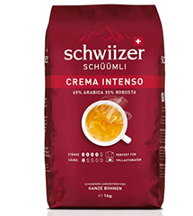 Bild zu Schwiizer Schu?u?mli Intenso Bohnenkaffee 1kg – Intensität 4/5 – 65% Arabica 35% Robusta ab 9,75€