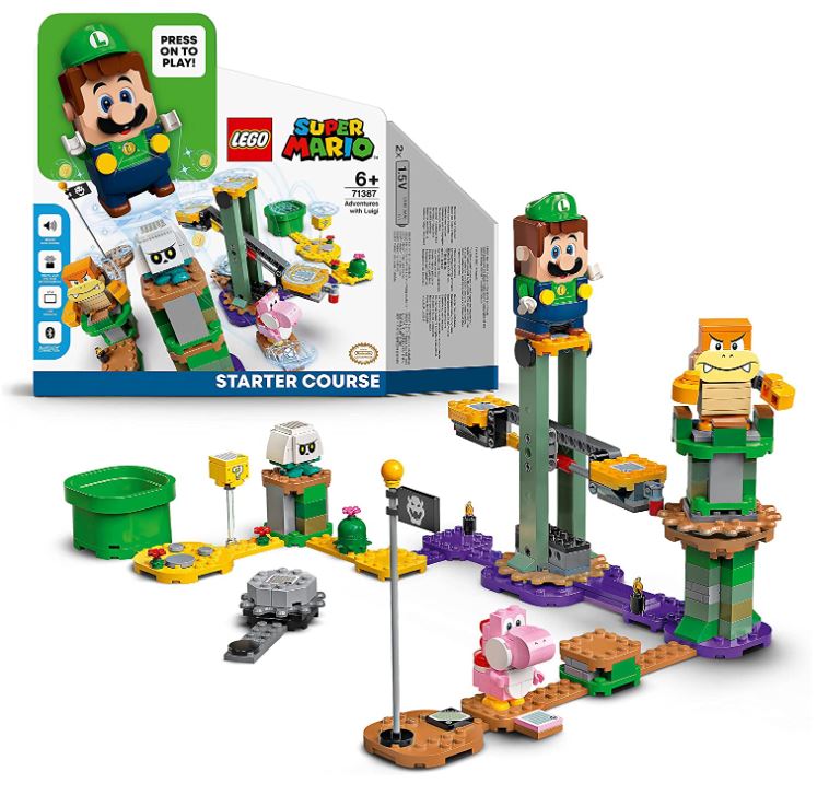 Bild zu LEGO 71387 Super Mario Abenteuer mit Luigi – Starterset für 29,99€ (VG: 41,90€)