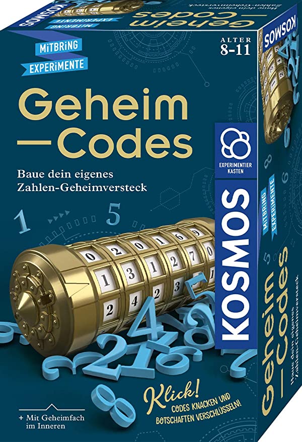 Bild zu Kosmos Baue ein eigenes Zahlen-Geheimversteck (658076) für 4,99€ (Vergleich: 9,99€)