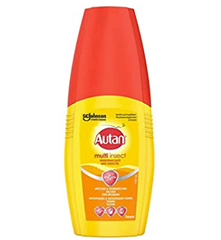 Bild zu 4 x 100ml Autan Multi Insect Pumpspray, Multi-Insektenschutz vor Mücken, Stechfliegen und Zecken für 9,66€