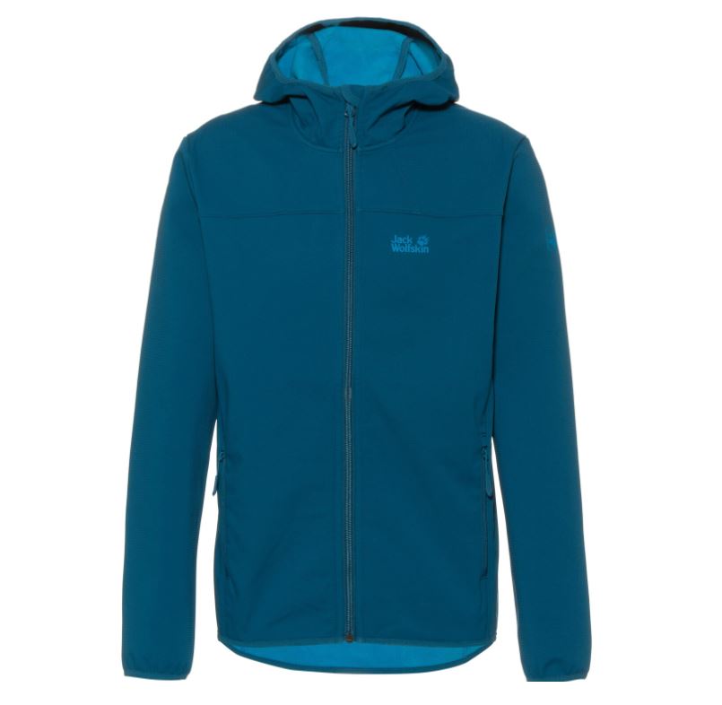 Bild zu [beendet] Jack Wolfskin Softshelljacke „Northern Point“, Kobalt Blau (Gr.: S – L, XXXL) für 43,99€ (VG: 76,95€)