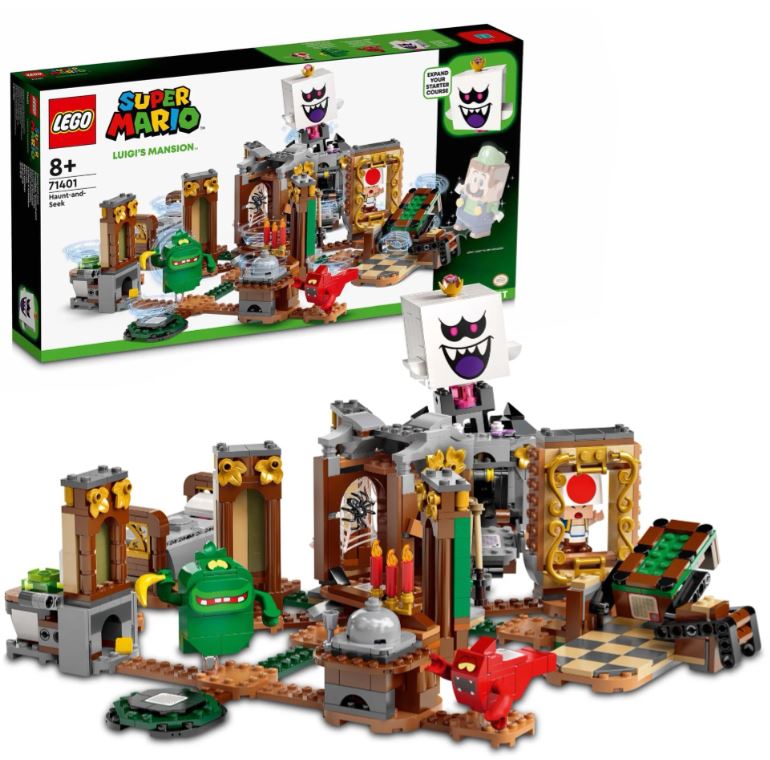 Bild zu LEGO Super Mario – Luigi’s Mansion: Gruseliges Versteckspiel – Erweiterungsset (71401) für 49,99€ (VG: 55,51€)