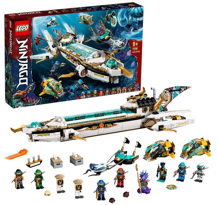 Bild zu Amazon.it: Das LEGO Ninjago Set – Wassersegler (71756) für 74,08€ (VG: 95,99€)