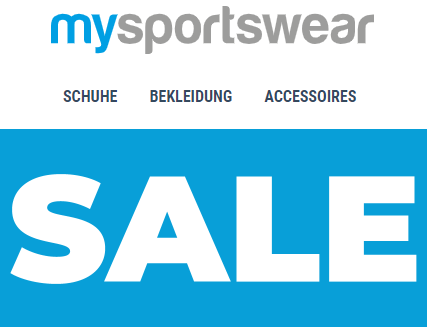 Bild zu MySportswear: 35% Rabatt auf alle Artikel im Shop