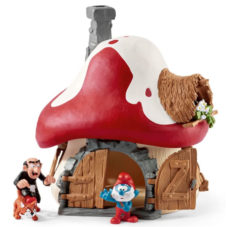 Bild zu Schleich Schlumpfhaus mit 2 Figuren für 20,06€ (VG: 38,81€)