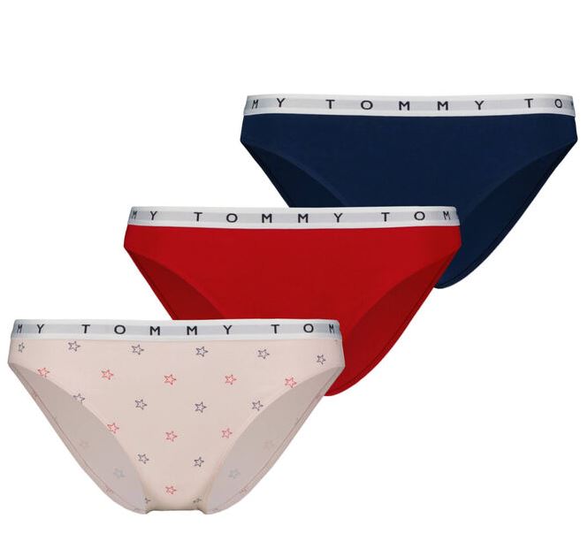 Bild zu Tommy Hilfiger Damen Slips 3er-Pack für 27,45€ (VG: 40,98€)