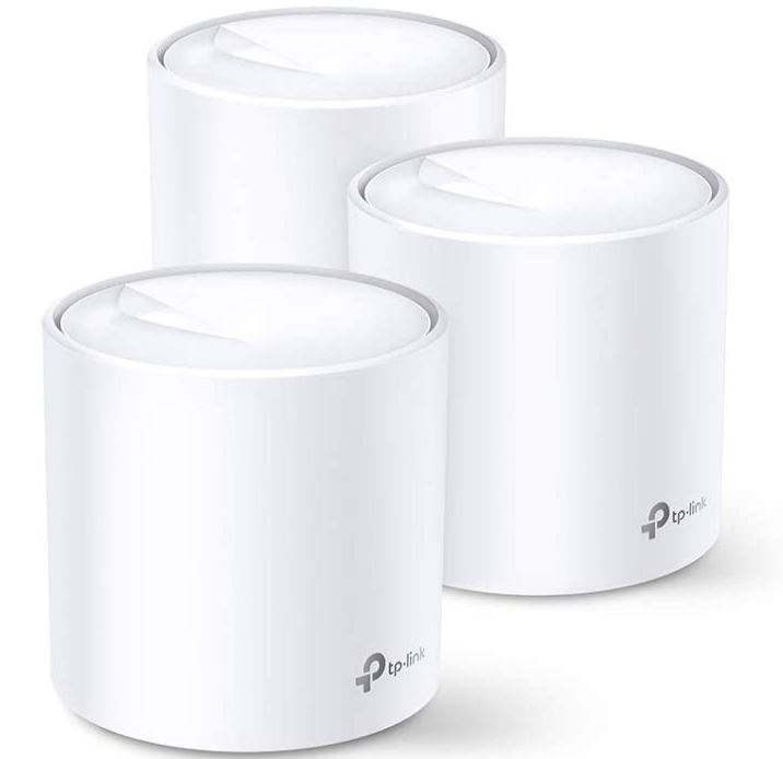 Bild zu TP-Link Deco X60 AX3000 Wi-Fi 6 WLAN Mesh Set (3000Mbit/s, Reichweite bis zu 650m², 6xGigabit-Ports) für 289,90€ (VG: 338,90€)