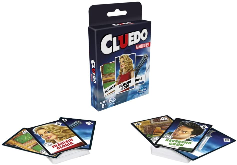 Bild zu Hasbro Cluedo Kartenspiel für 3,99€ (Vergleich: 6,98€)