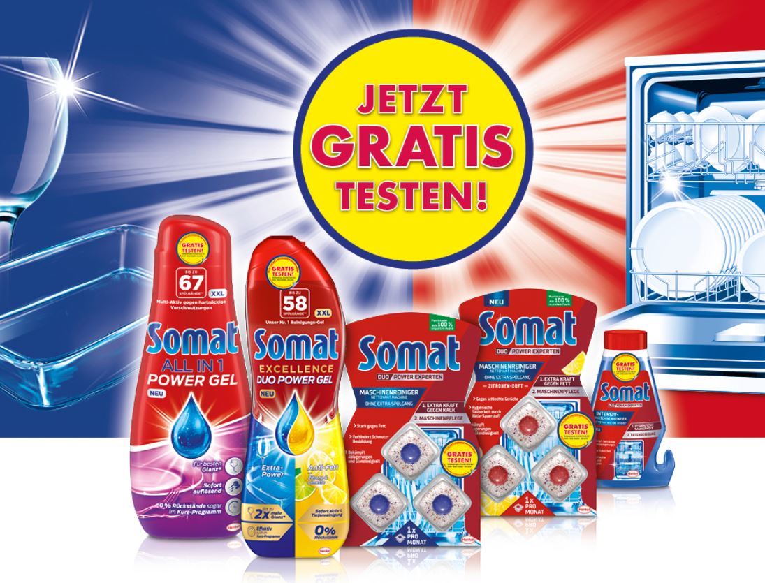 Bild zu Somat Power Gel & Maschinenreiniger Dank Erstattung kostenlos testen