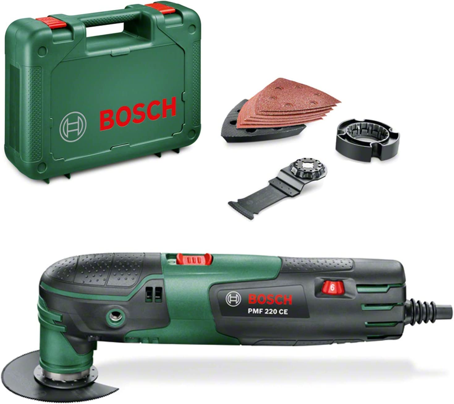 Bild zu Bosch Home and Garden Multifunktionswerkzeug PMF 220 CE für 63,71€ (Vergleich: 74,95€)