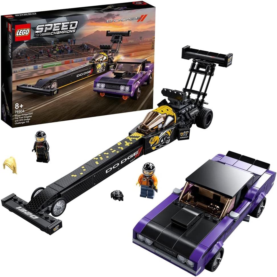 Bild zu Lego Speed Champions Mopar Dodge//SRT Dragster und 1970 Dodge (76904) für 36,27€ (Vergleich: 44,20€)