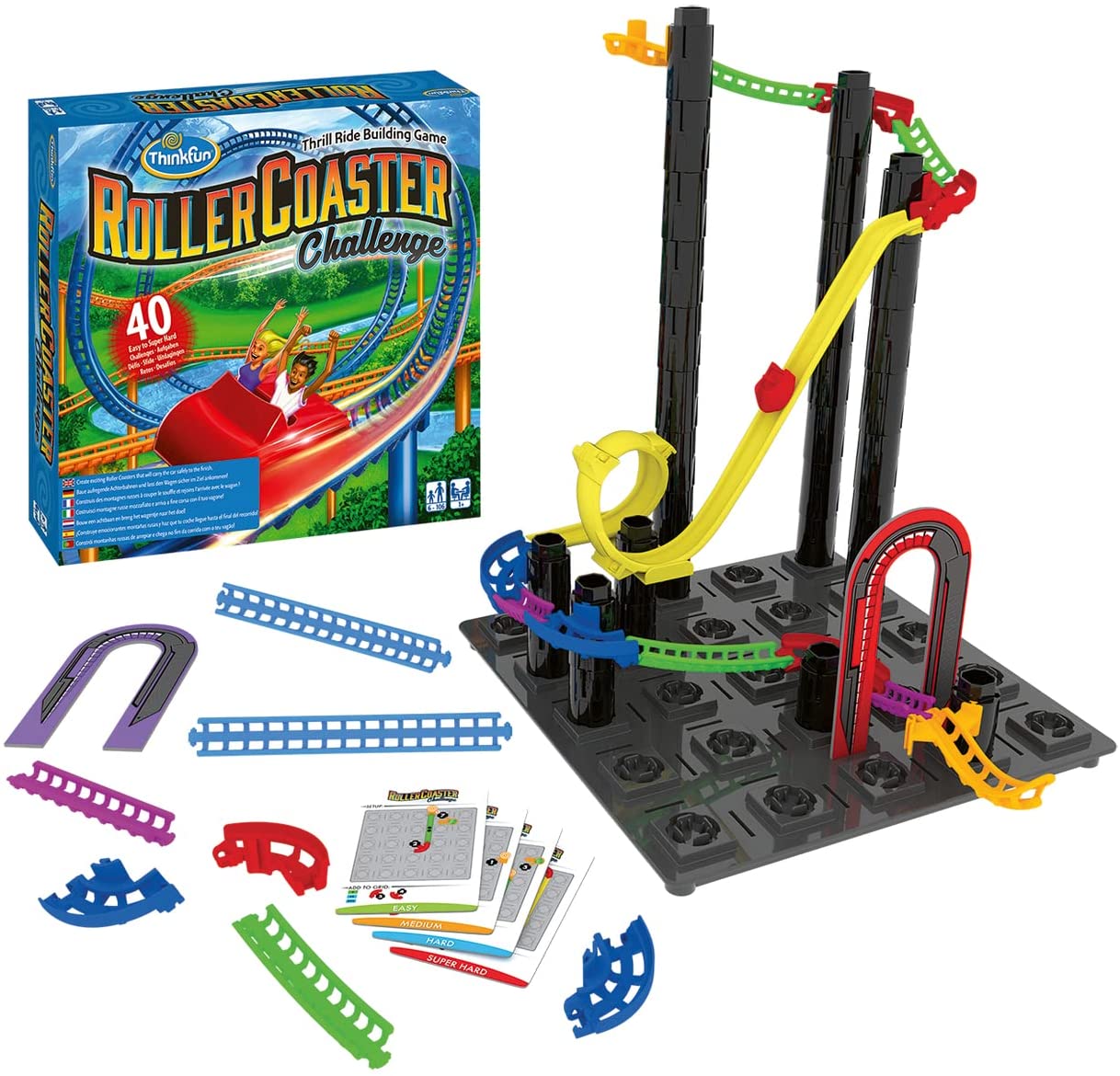 Bild zu Logikspiel ThinkFun Roller Coaster Challenge für 13,28€ (Vergleich: 25,39€)