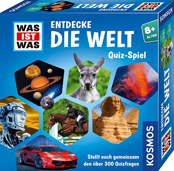 Bild zu Kosmos Was ist was – Entdecke die Welt Quiz-Spiel mit über 300 Quiz-Fragen für 6,99€ (Vergleich: 9,98€)