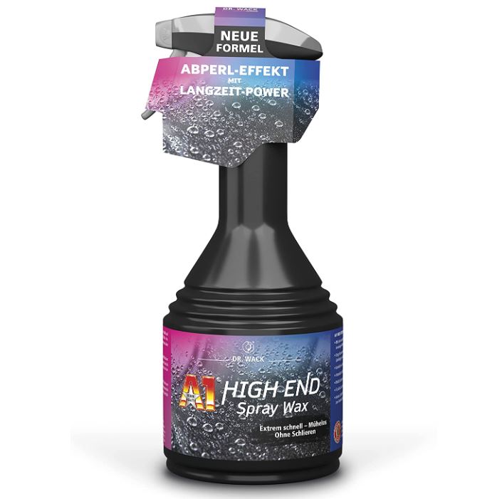 Bild zu Dr. Wack A1 High End Spray Wax 500ml (für alle Lacke) für 12,89€ (VG: 16,89€) oder Dr. Wack – A1 HIGH END Speed Detailer 500 ml für 11,95€ (VG: 16,38€)