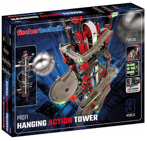 Bild zu Fischertechnik PROFI Dynamic Hanging Action Tower, Action-Kugelbahn für 40,94€ (VG: 68,94€)