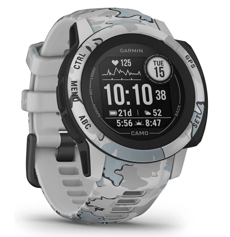 Bild zu Amazon.es: Garmin Instinct 2S Camo Edition, GPS-Smartwatch (bis zu 21 Tagen Akkulaufzeit) für 265,32€(VG: 323,30€)