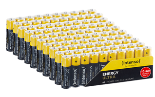 Bild zu 100 Intenso Energy Ultra AA / Mignon Alkaline Batterien LR6 für 16,99€ (VG: 20,99€)