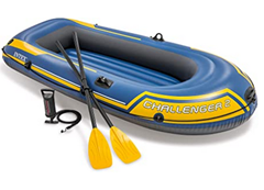 Bild zu Intex Challenger 2 Schlauchboot Blau/Gelb 236 x 114 x 41 cm für 33,99€ (VG: 43,94€)