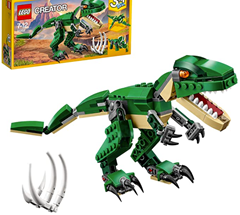 Bild zu LEGO 31058 Creator Dinosaurier Spielzeug, 3in1 Modell mit T-Rex, Triceratops und Pterodactylus Figuren für 9,99€ (VG: 14,64€)