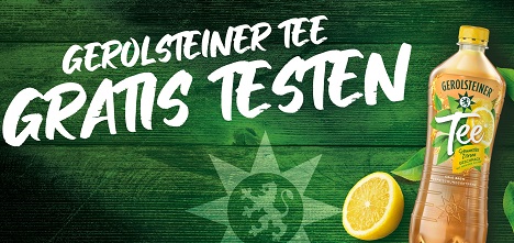 Bild zu Gerolsteiner Tee Dank Erstattung kostenlos testen