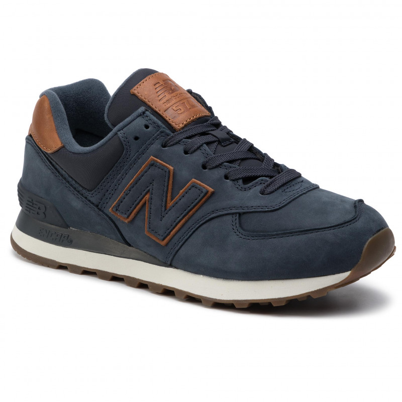 Bild zu New Balance ML574  Sneaker, Blau (Gr.: 40 – 45) für 66,50€ (VG: 88,83€)