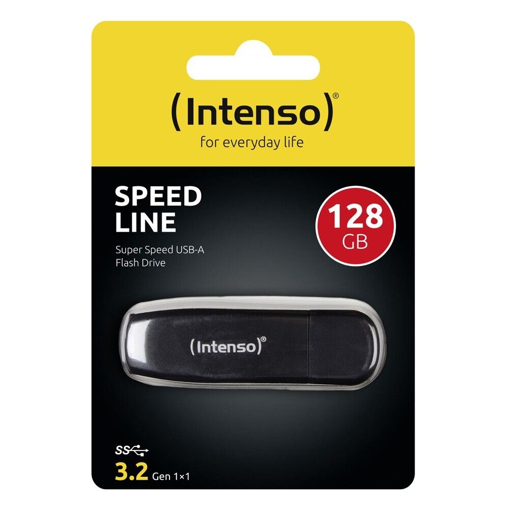 Bild zu 128 GB USB-Stick Intenso Speed Line für 9,99€ (Vergleich: 13,69€)