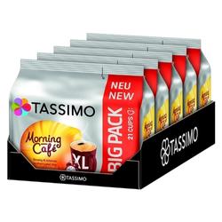 Bild zu 105er Pack (5 x 21) Tassimo Morning Café XL Kaffee Kapseln für 16,10€ (VG: 25,49€) = 3,22€ pro 21er Pack