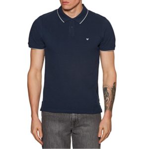 wrangler poloshirt blau