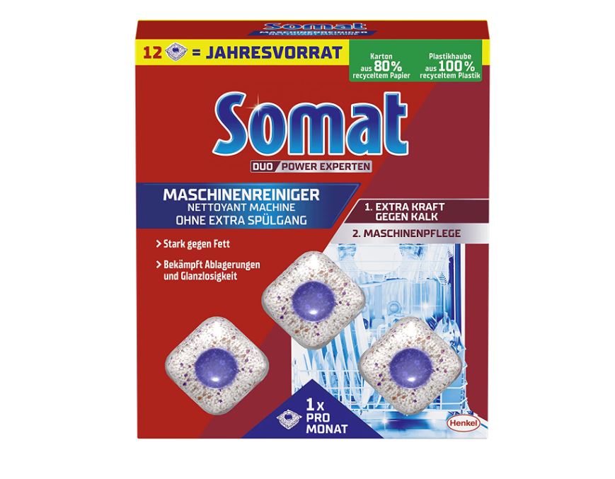 Bild zu Somat Maschinenreiniger Tabs Anti-Kalk (12 WL) für 5,59€