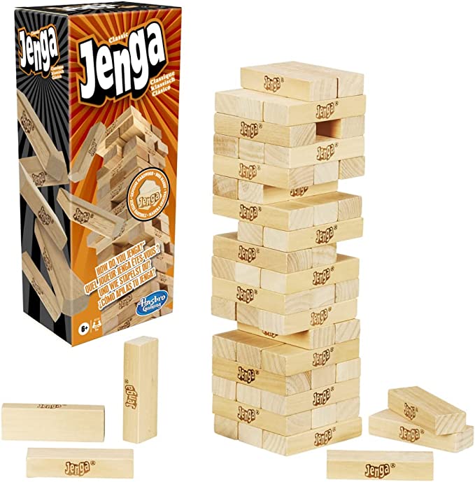 Bild zu Reaktionsspiel Jenga Classic für 12,99€ (Vergleich: 19,93€)