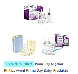 Bild zu Amazon Prime Day: Philips Avent Baby-Produkte im Angebot, so z. B.: Philips Avent Handmilchpumpe SCF430/10 für 22,39€ (Vergleich: 36,56€)