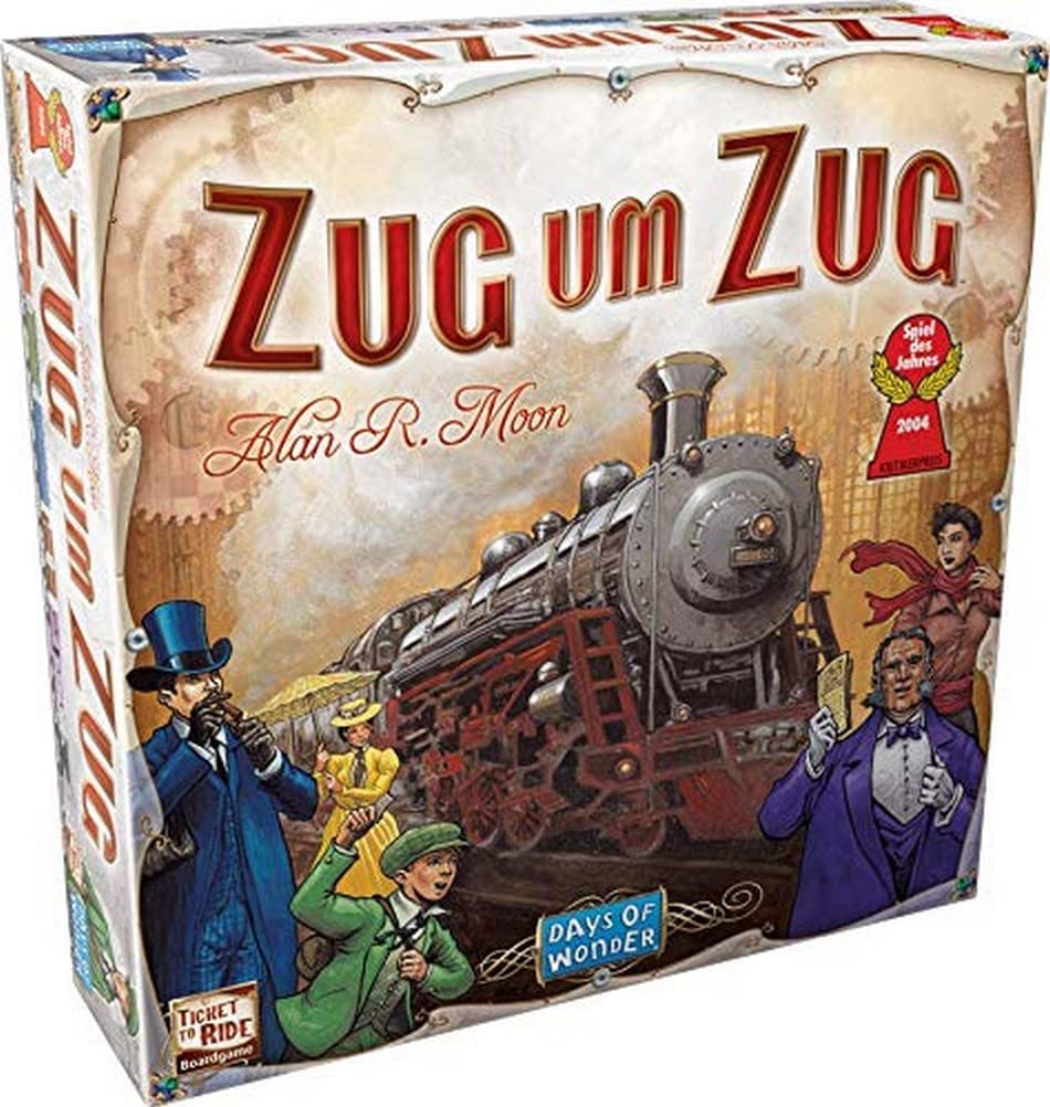 Bild zu Brettspiel Asmodee Zug um Zug für 21,73€ (Vergleich: 29,94€)